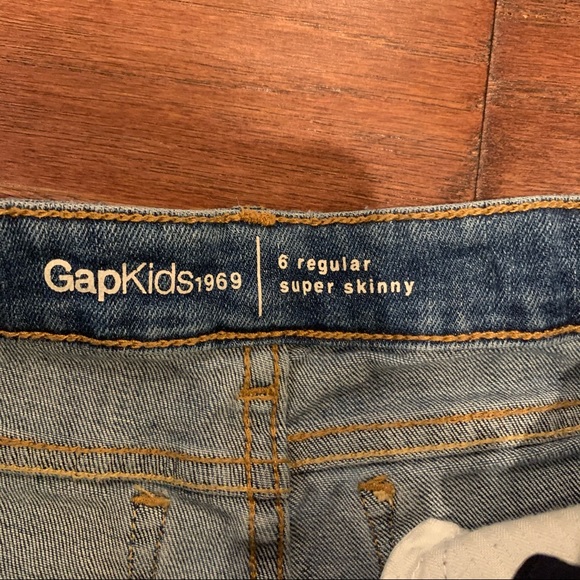 Gap kids patchwork skinny jeans - Picture 8 of 8